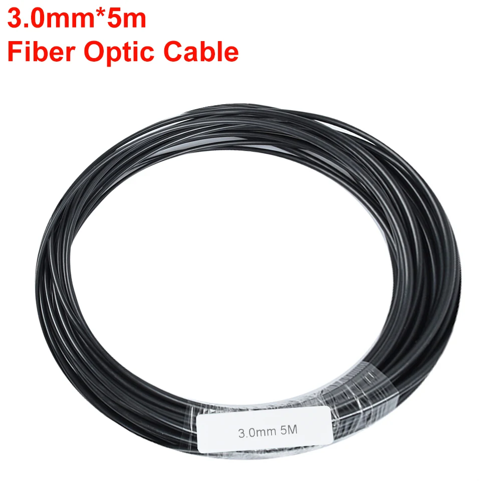 5 м Черная оболочка PMMA наконечник