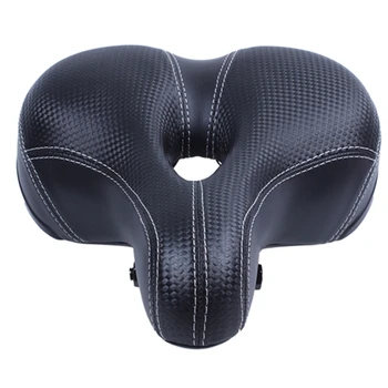 

Bicycle Cycling Big Bum Saddle Seat Road MTB Bike Wide Soft Pad Comfort Cushion