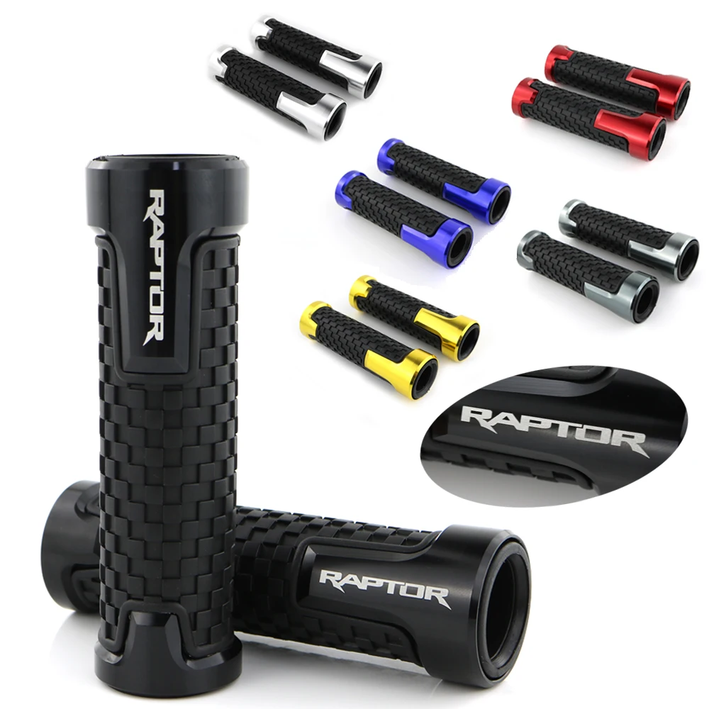 

For Cagiva Raptor 650 Raptor 1000 Raptor 125 Factory Handlebar Motorcycle Handle Grips CNC Aluminum None-Slip Rubber