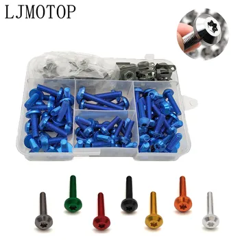 

Motorcycle Fairing Bolt Nuts Kit Body Fastener Screws For Yamaha WR 450F 250R 250X 450 DT230 DT125 SEROW 225 250 TTR125 250 600