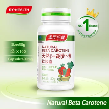 

BY-HEALTH Natural Beta Carotene 50 Capsules (EXP: 01/2022)