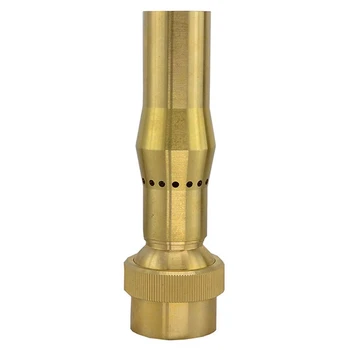 

3/4 Inch Brass Foam Jet Fountain Nozzles Garden Landscape Fountain Adjustable Multi-Spray Nozzle Garden Pond Decoration Fountain