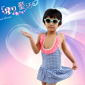 

SWIMMART 6-10T Children Swimwear mini Flounce Cute Girl Beachwear Toddler Infant Bathing Suits Kids Swimsuit Drop Shipping
