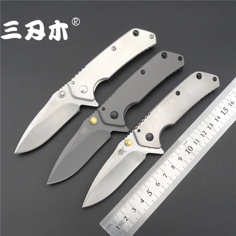 SANRENMU 7056 EDC карманный складной нож с зажимом для ремня аварийного отдыха на