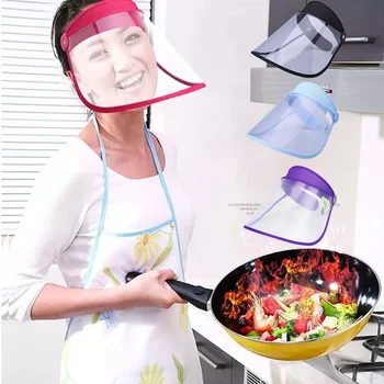 

Safety Face Shield with Clear Full Face Cover Transparent Work Industry Outdoor Cycling BJStore