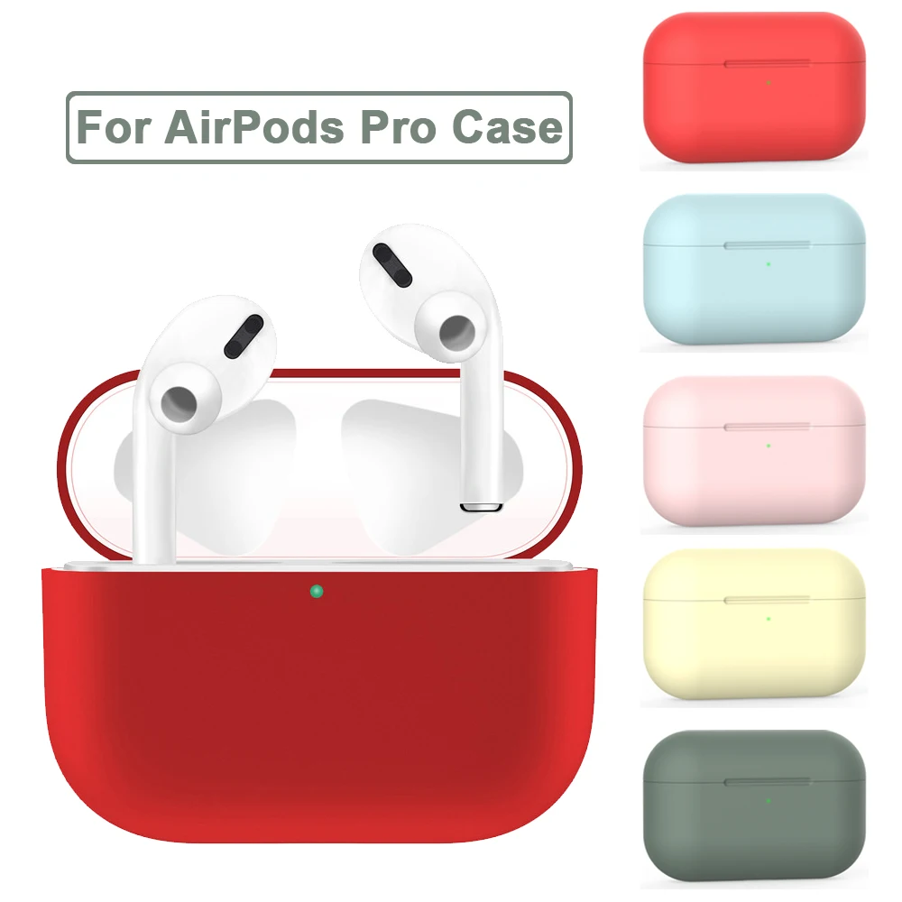 Мягкий силиконовый чехол из ТПУ для Apple Airpods Pro, защитный чехол для наушников AirPods 3, аксессуары для гарнитуры, чехол s