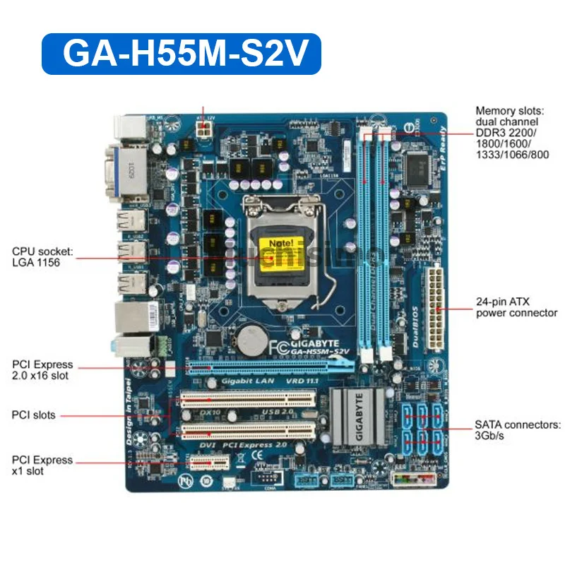 Gigabyte s2h v3. Материнская плата gigabyte lga1156. материнская плата gigabyte ga-h55m-s2v. гигабит h55m-s2. intel h55 материнская плата.