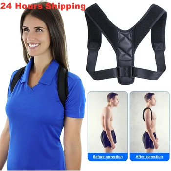 

Brace Support Belt Adjustable Back Posture Corrector Clavicle Spine Back Shoulder Lumbar Posture Correction