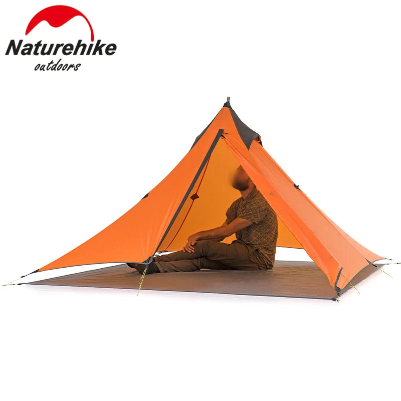 Оранжевый складной Одноместный Зонт Палатка Сверхлегкий Открытый Туризм Кемпинг палатки дополнительный стиль водонепроницаемый ткань