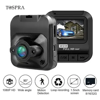 

TOSPRA 1.5inch Mini Car DVR Dash Camera Dashcam Full HD 1080P Video Registrator Recorder Camera Video Recording Dash Cam