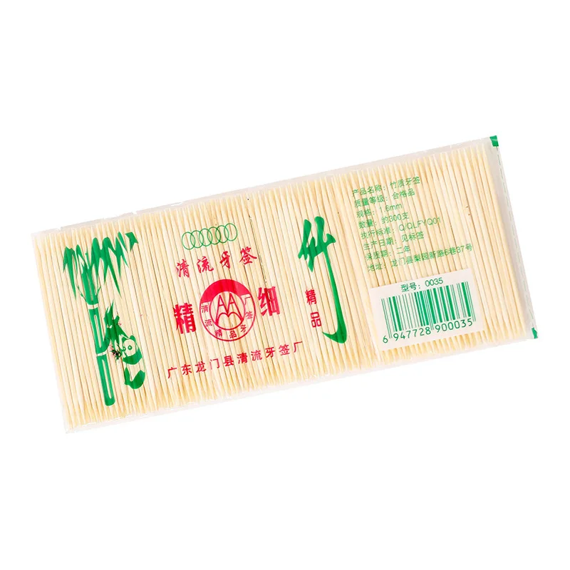 1000 шт./пакет бамбуковая зубочистка одноразовые натуральные зубочистки фрукты