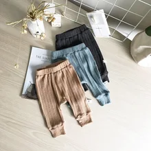 Owligbaby/ г. Весенние однотонные штаны для малышей от 0 до 3 лет