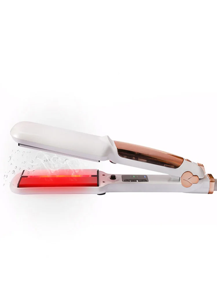 

Steam Professional Hair Straightener Quickly Heats Iron Multi-shape LED For Hair Positioning