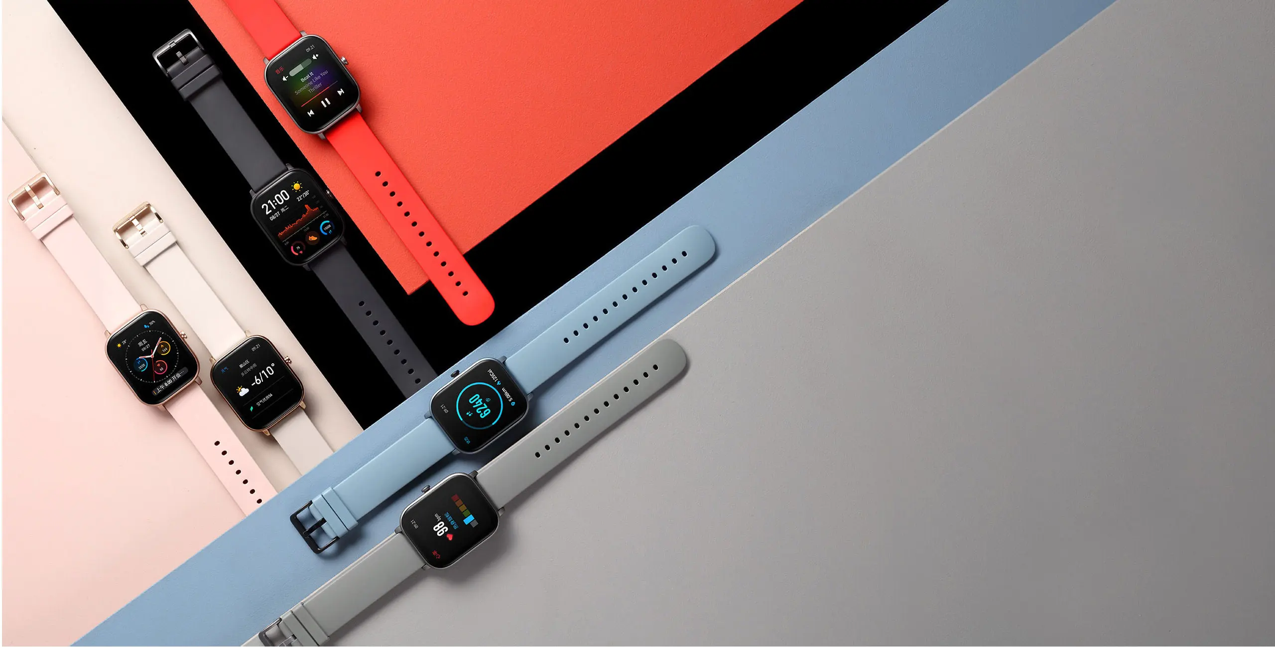 Глобальная версия, Xiaomi Huami Amazfit GTS, умные часы, gps, умные часы, 5 АТМ, водонепроницаемые, для здоровья, сердечного ритма, AMOLED, 12 видов спорта