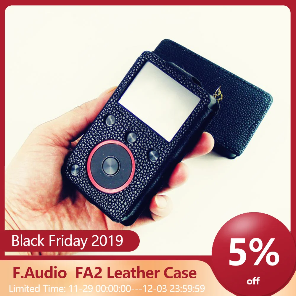 Кожаный чехол F.Audio Xusound FA2 для AK4497EQ DSD DAC Digital Audio Player|MP3-плееры| |