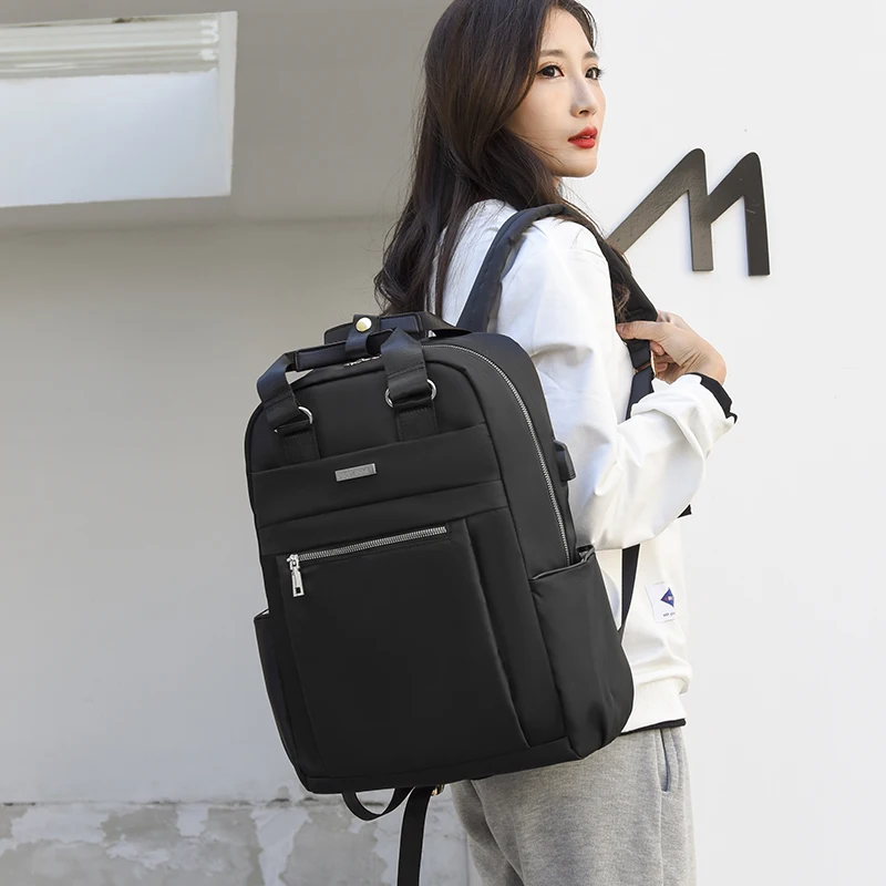 Laptop Rucksack Wasserabweisend - Vielseitiger Daypack Für Schule, Uni, Reisen