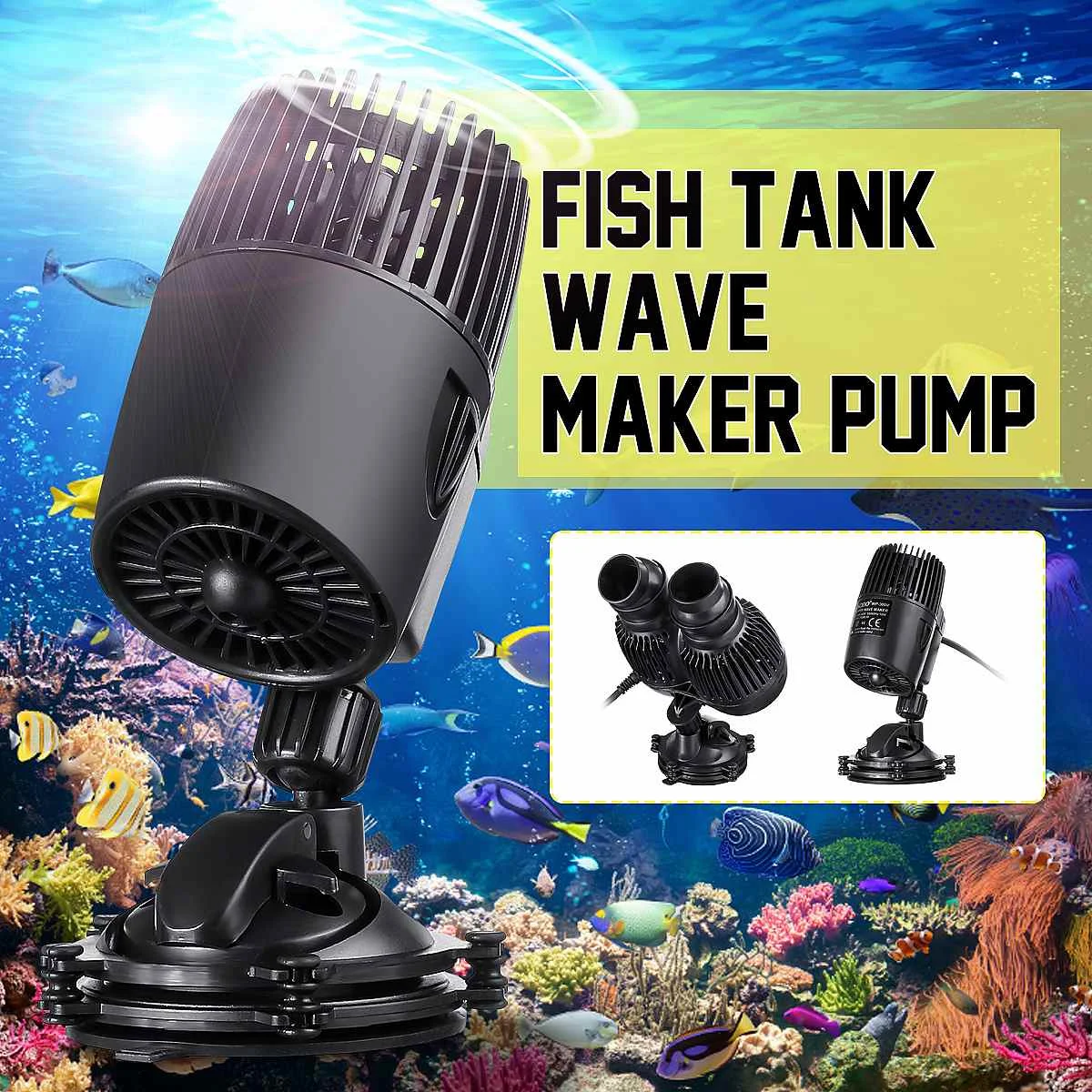 220V насос создания волн 10/15/25 Вт Wavemaker водяной насос высокого Мощность для аквариума аквариумный насос осевой насос для серфинга с насосом, Новинка