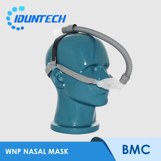 CPAP Nasal Pillows Mask WNP P2 With 3 Sizes Cushions Respirator Tube
