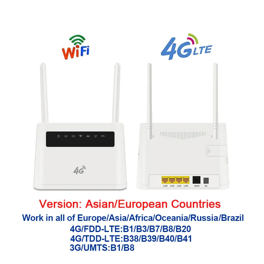 outdoor signal booster wifi DongZhenHua R9 Mở Khóa CPE Modem Router Wifi 4G Phát Wifi Hotspot Di Động 4G LTE Router WAN/LAN RJ45 cổng Anten Kép Bên Ngoài whole house wifi signal booster Wireless Routers