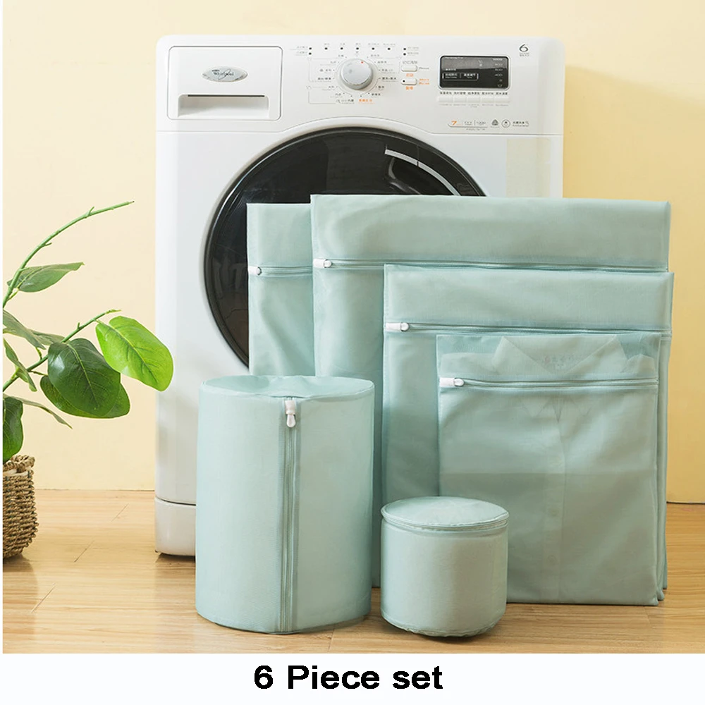 Travel Foldable Mesh Laundry Bag, Underwear Wash Bag, Polyester Laundry Bag, Bra Laundry Bag Set