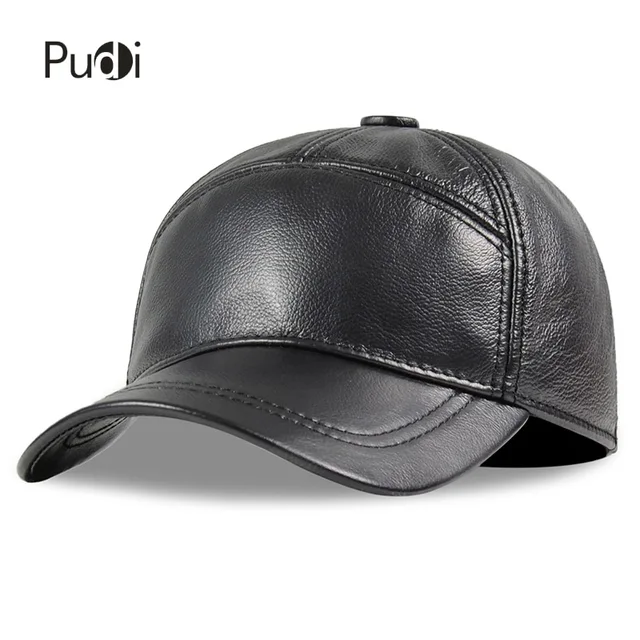$US $15.64  Pudi men genuine leather cap hat new style warm army solid color fashion hats HL190
