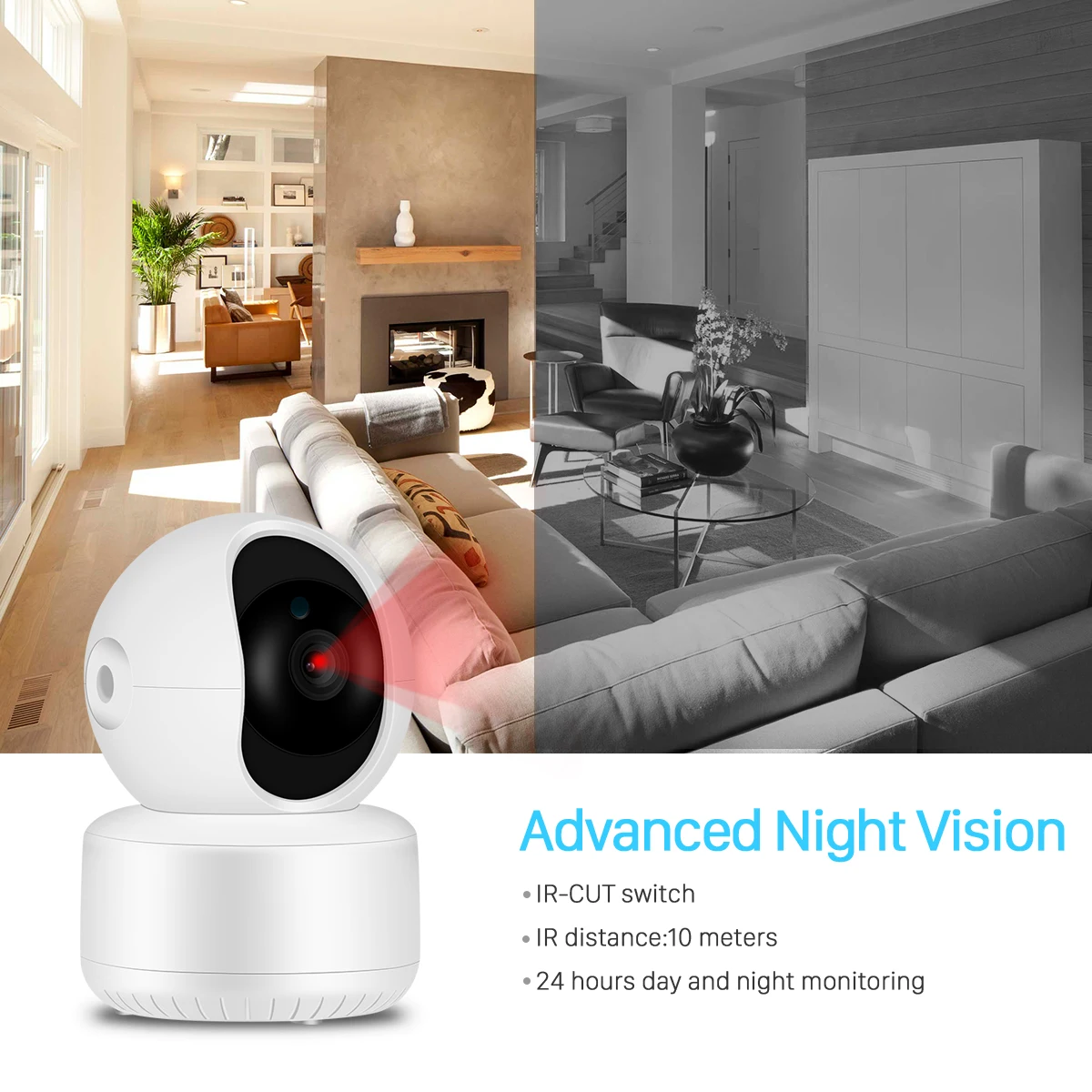 Besder 1080P Wifi IP камера облачная P2P Аудио CCTV камера беспроводная ночного видения сигнализация 2MP мини камера безопасности Детский монитор ICSee