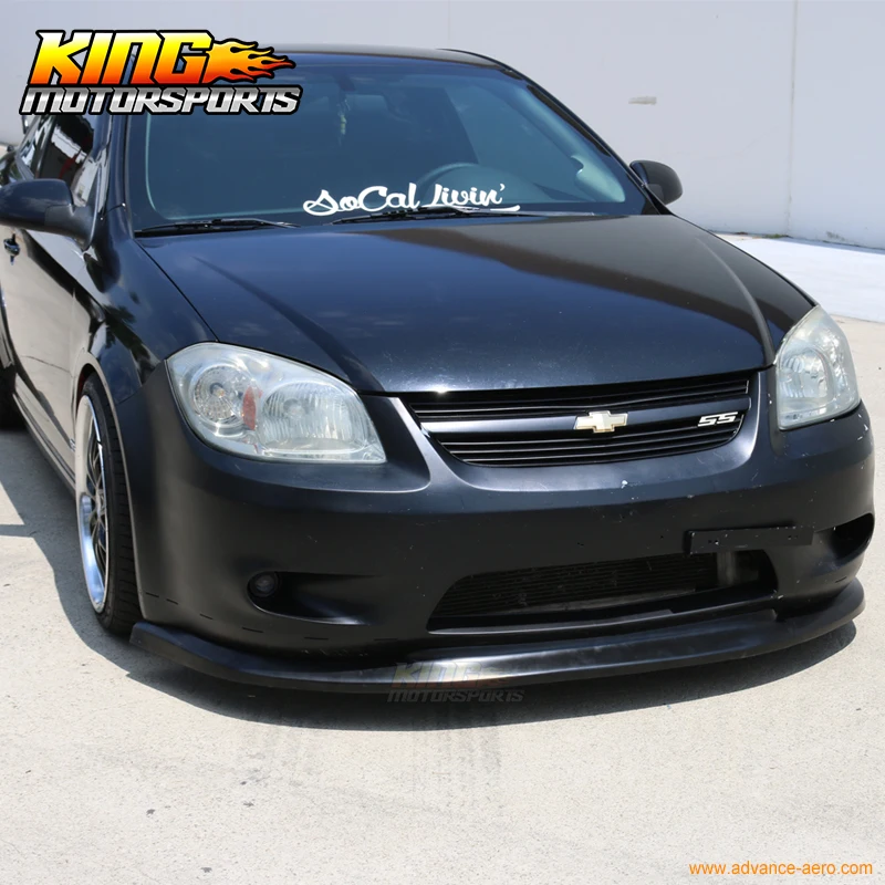 Подходит для 2005 2010 06 07 08 09 Chevy Cobalt SS Bumper Only ST Style передний бампер губ Неокрашенный