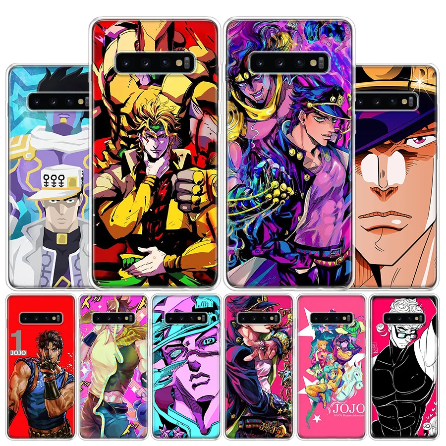 Jojo Bizarre Adventure Phone Case For Samsung Galaxy S22 S21 Ultra S10 Plus S20 Fe S10e S9 S8 S7