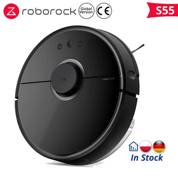 

[International Version] Roborock S55 Robot Vacuum Cleaner 2000Pa Suction 2 in 1 Sweeping Mopping Function LDS Path Planning