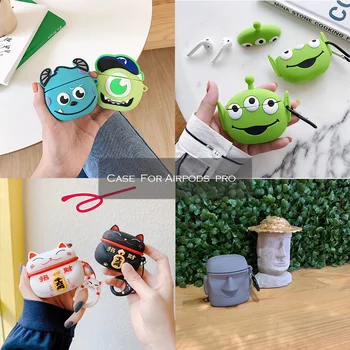 

Cute Case For Apple Airpods pro case For AirPods Pro 3 Case Wireless Bluetooth Headset Cover Shockproof Bag For Air Pods Pro 3