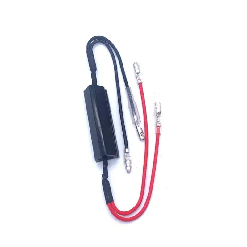 

4PCS Motorcycle Flasher LED Signal Turn Light Decoder Indicator Resistor 21W26Î© Q39F