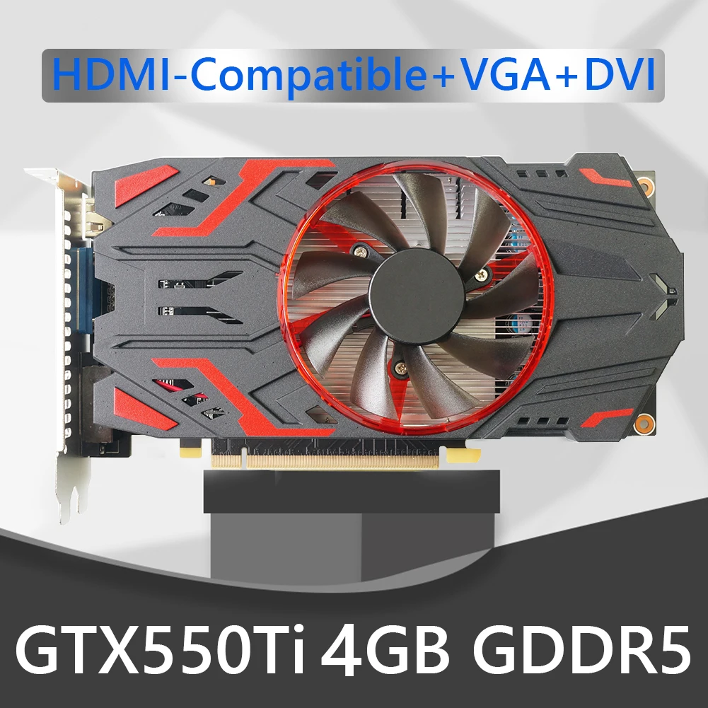 GTX 650 750 950 960 2G/4G Gaming Graphic Card 128Bit NVIDIA Origical Computer Video Cards for PC Gamer with Cooling Fan