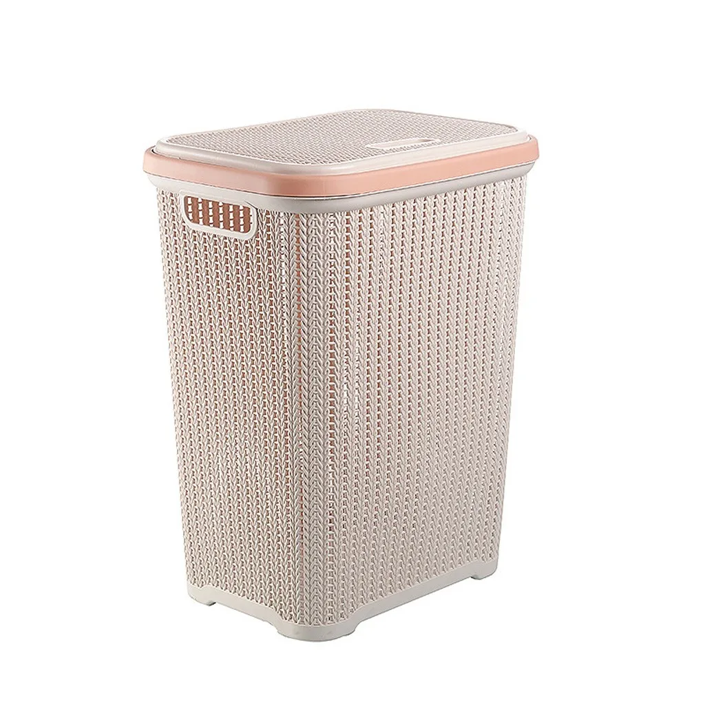 Laundry Basket Storage bin Large Basket For Toy Washing Basket Dirty Clothes Sundries Storage Baskets Box Hamper Rattan Basket