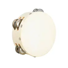 Двойной Тамбурин барабан музыкальный образовательный бубен круглый ударный для детей