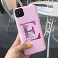 Letter - pink - E