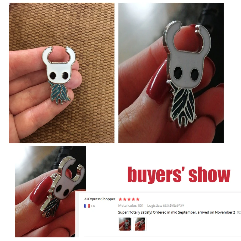 Полый рыцарь главный герой Брошь булавка Игра Ювелирные изделия Броши