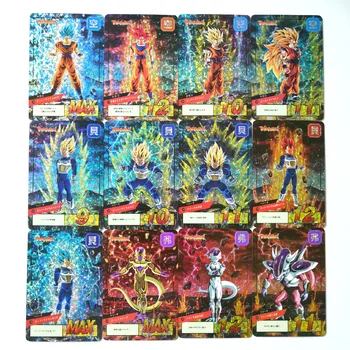 

14pcs/set Super Dragon Ball Z Heroes Battle Card Ultra Instinct Goku Vegeta Game Collection Cards