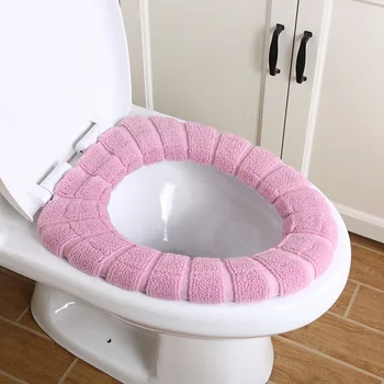 

Universal Warm Soft Washable Toilet Seat Cover Mat Set For Home Decor Closestool Mat Seat Case Toilet Lid Cover Accessories