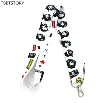 

10Pcs/set Game P5 Persona 5 Neck Strap Lanyard For Mobile Phone Straps ID Card Badge Holder Rope Keycord Cosplay Accessories