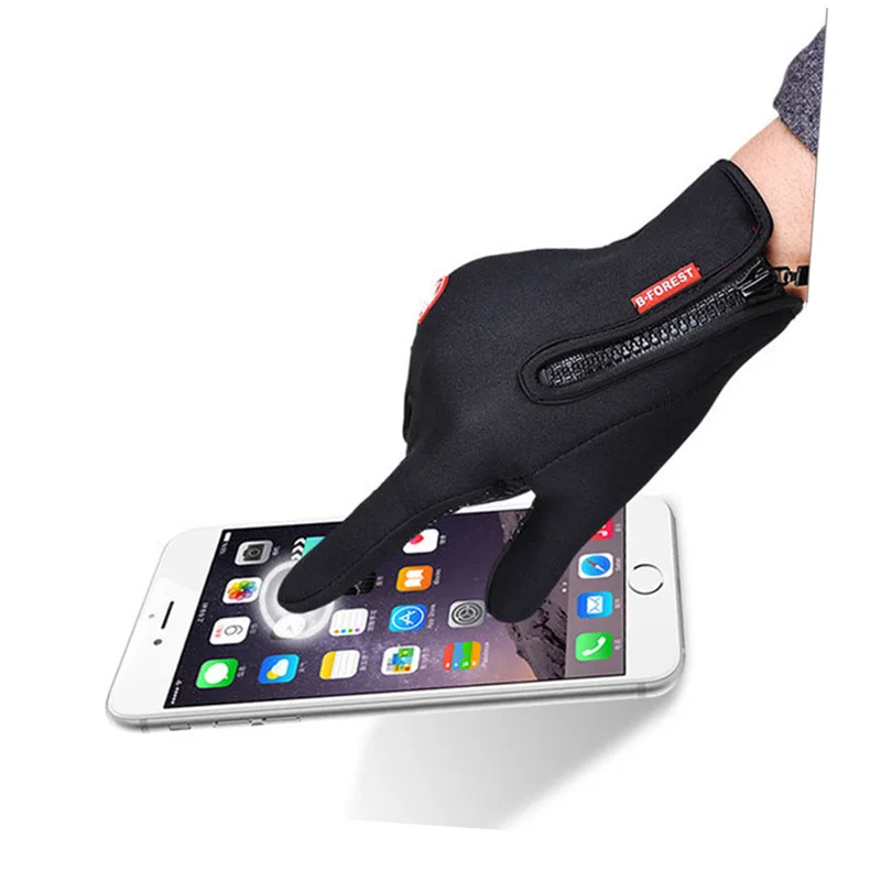 Heated Ski Gloves Men Winter Warm Skiing Gloves Waterproof Touch Screen Snow Glove Windproof Skiing Snowboarding Unisex Narty