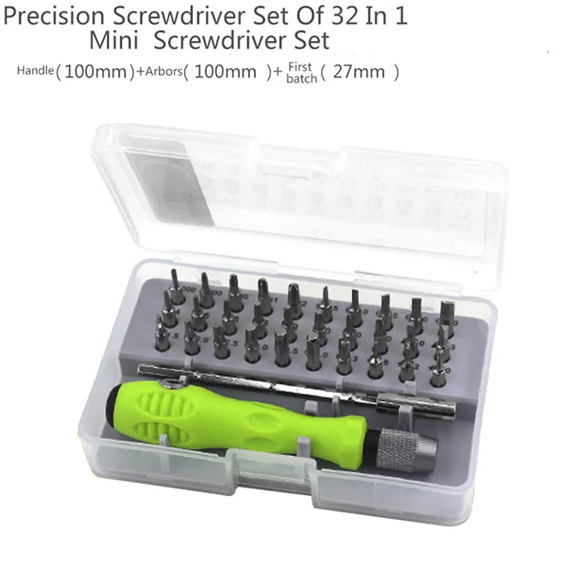 Urijk 32 In 1 Precision Screwdriver Set Mini Magnetic Bits Kit For Phone Mobile IPad Camera Maintenance Tool Repair | Инструменты