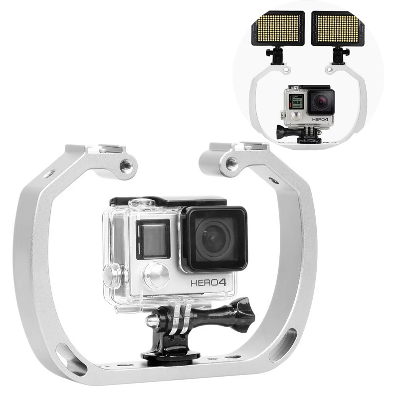 16-En-1pour ensemble de montage d’accessoires GoPro compatible avec Go Pro  Hero 9 8 7 6 Yi 4K Mijia Insta360 Action Camera