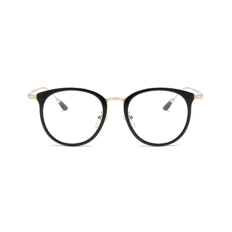 SEEMFLY, высокое качество, круглая оправа для очков, женские и мужские очки, ретро очки, светильник, модные солнцезащитные очки, простой плоский светильник