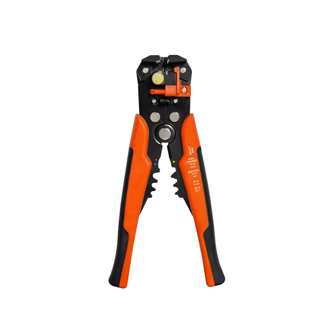 Wire Stripper  Automatic Stripping Pliers For BVR Cable Multifunctional Crimping Cutting Tools Brand JT-D1 Orange