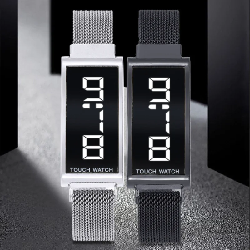 

2023 Luxury Women's Sport Digital Watches Rose Gold Fashion Rectangle Alloy Dia Ladies Watch Electronic Clock Gift Reloj Mujer