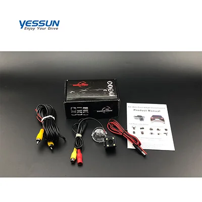 Yessun камера номерного знака для Suzuki XL-7 Grand Vitara XL-7 2000~ 2007 камера заднего вида парковочная помощь - Название цвета: RC8189 all sets