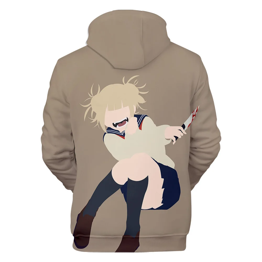 My Hero Academia Himiko Toga Anime 3D Printed Hoodies