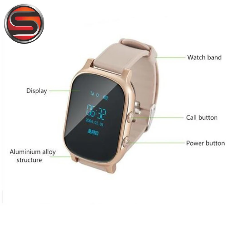 Умные часы T58 с GPS и SIM картой детские SOS трекер телефонные звонки gps G02|Смарт-часы| |