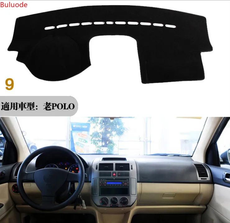 

for Volkswagen VWPOLO MK4 2002~2008 9N 9N3 Anti-Slip Mat Dashboard Cover Pad SunShade Dashmat Carpet Accessories 2003 2007 2008