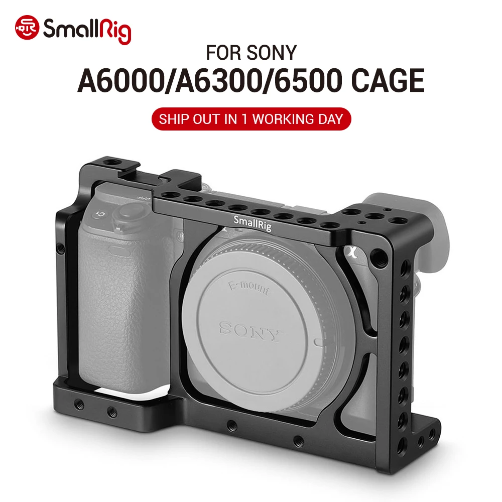 Стабилизатор для камеры SmallRig A6300 Sony A6000 с отверстиями крепления на обуви варианты